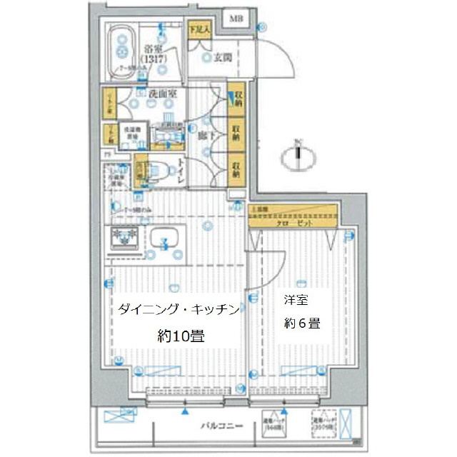 東京都：プレール・ドゥーク西新宿五丁目の賃貸物件画像