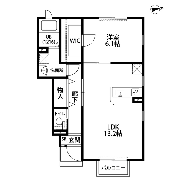 千葉県：アムール　Petit　FKの賃貸物件画像