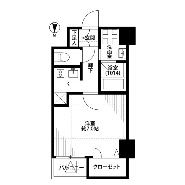 北海道：プレール・ドゥーク亀戸Ⅳの賃貸物件画像