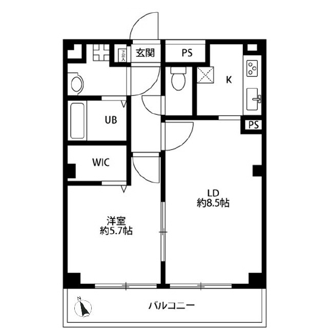 東京都：ＫＳ亀有の賃貸物件画像