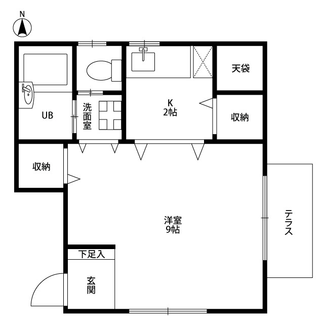 北海道：ジョリーメゾン・エントピアの賃貸物件画像
