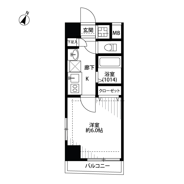 北海道：プレール・ドゥーク多摩川の賃貸物件画像