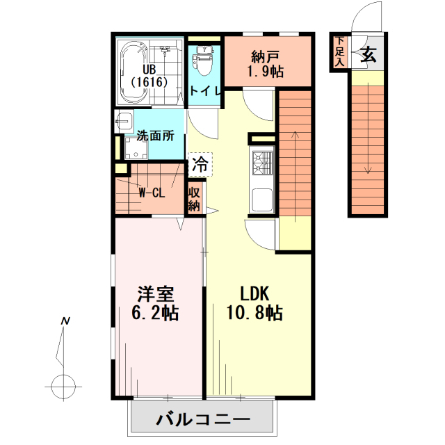 東京都：アドシール若柳Ⅱの賃貸物件画像