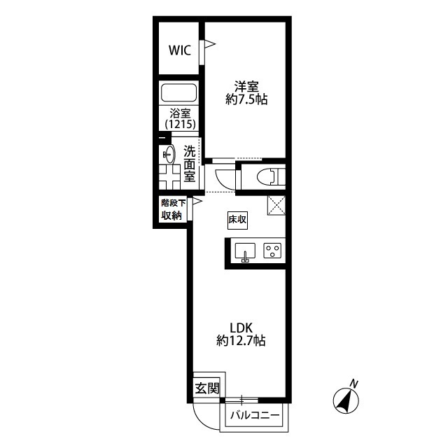 東京都：アムール　クールダンジュの賃貸物件画像