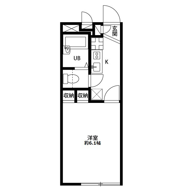 埼玉県：ヒロオパレスⅢの賃貸物件画像