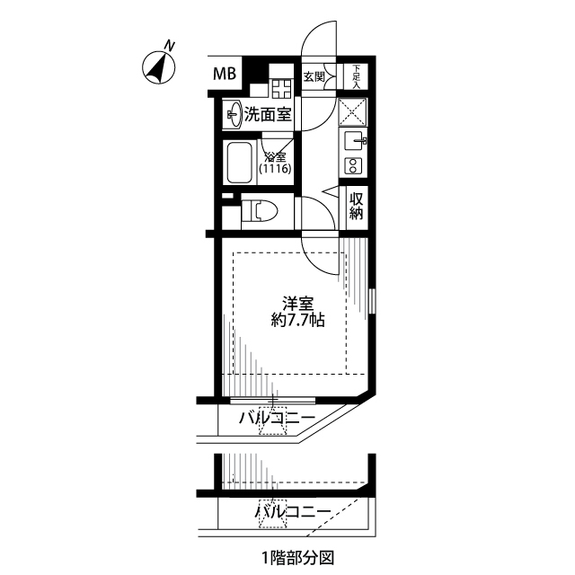東京都：プレール・ドゥーク桜台の賃貸物件画像