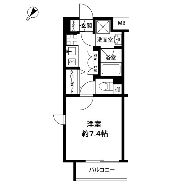 東京都：プレール・ドゥーク桜台の賃貸物件画像