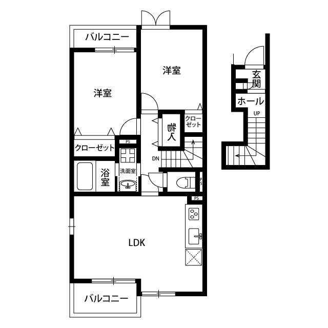 愛知県：アンプルール　リーブル　クレア’１４の賃貸物件画像