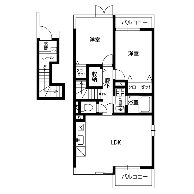 北海道：リーブル　烏森Ⅰの賃貸物件画像