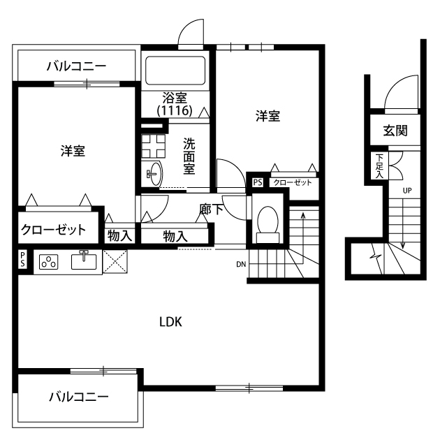 愛知県：アンプルール　リーブル　サクラージュⅡの賃貸物件画像