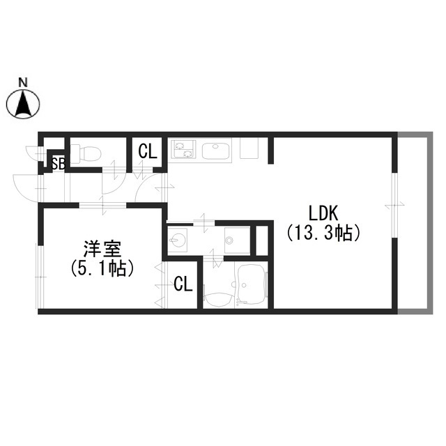 大阪府：アムール清瀧の賃貸物件画像