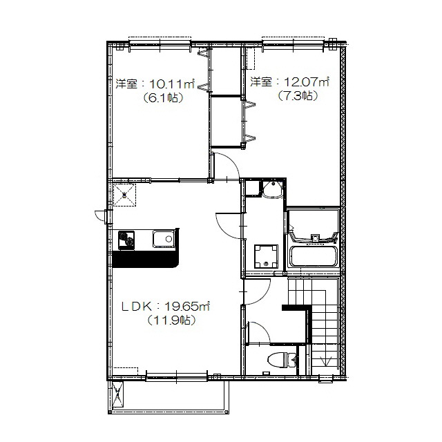 北海道：アムールSelvaの賃貸物件画像