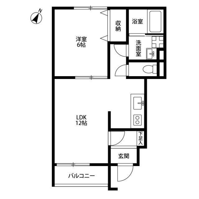 大阪府：アムールフェリオの賃貸物件画像
