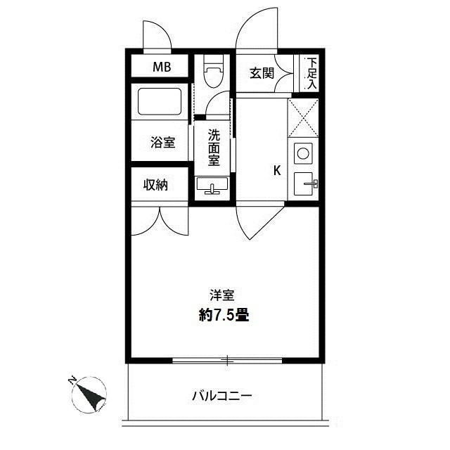 神奈川県：フラットYM2の賃貸物件画像