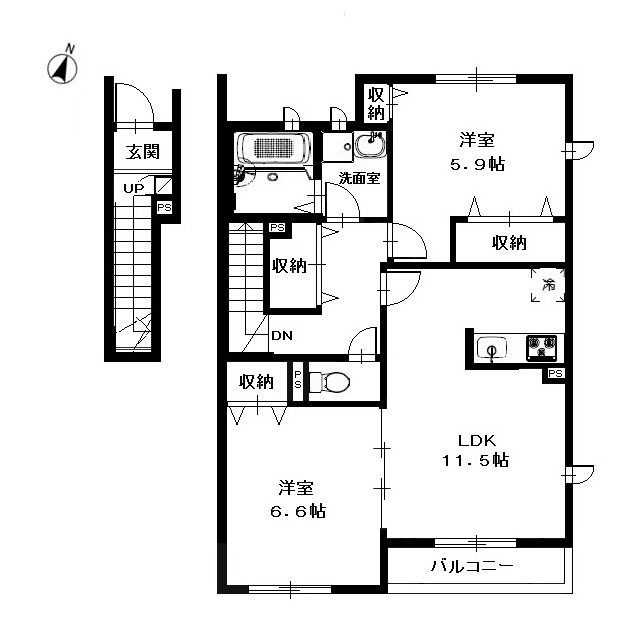 ：リーブル　グランＫの賃貸物件画像