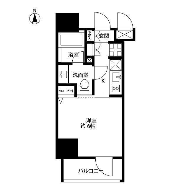 北海道：プレール・ドゥーク亀戸Ⅴの賃貸物件画像
