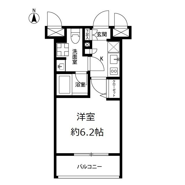 北海道：プレール・ドゥーク亀戸Ⅴの賃貸物件画像