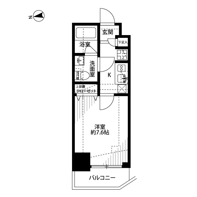 東京都：プレール・ドゥーク北千住の賃貸物件画像