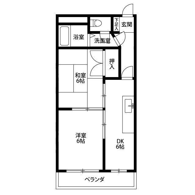 埼玉県：ヨコミゾマンションの賃貸物件画像