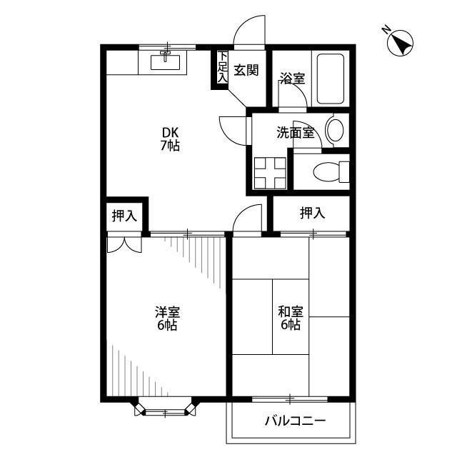 北海道：グランデロータス壱番館の賃貸物件画像