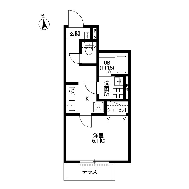 北海道：アムール烏山の賃貸物件画像