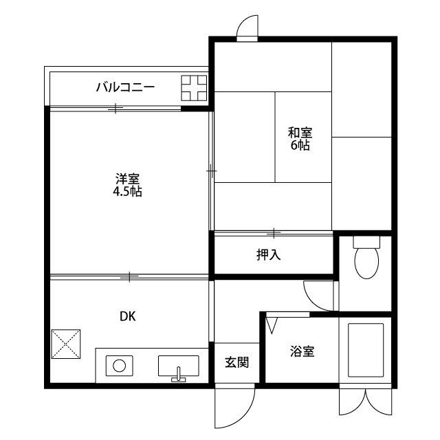 ：エトワール中野木の賃貸物件画像