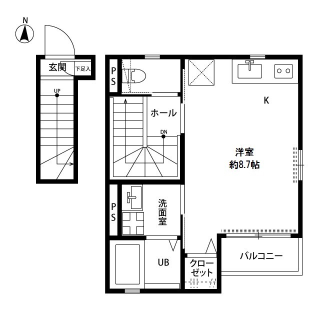 東京都：アムール シャイニーの賃貸物件画像