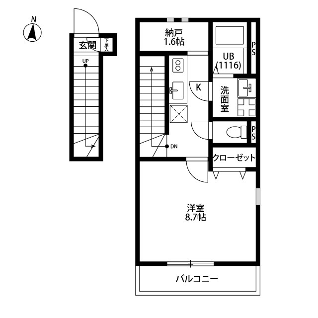 東京都：Riche N・Kの賃貸物件画像