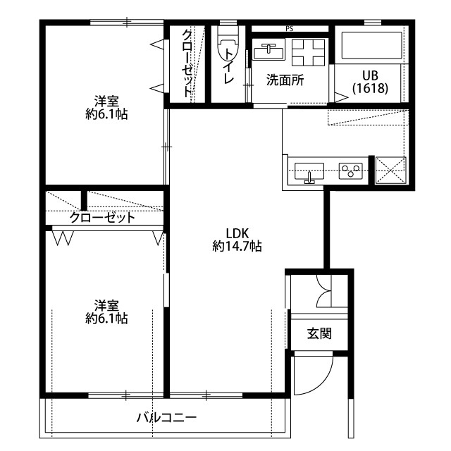 ：アムール 桜の賃貸物件画像