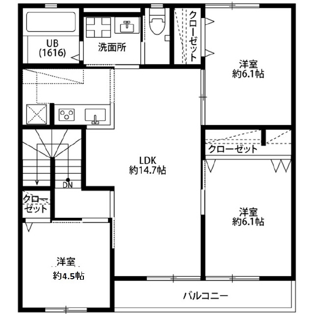 ：アムール 桜の賃貸物件画像