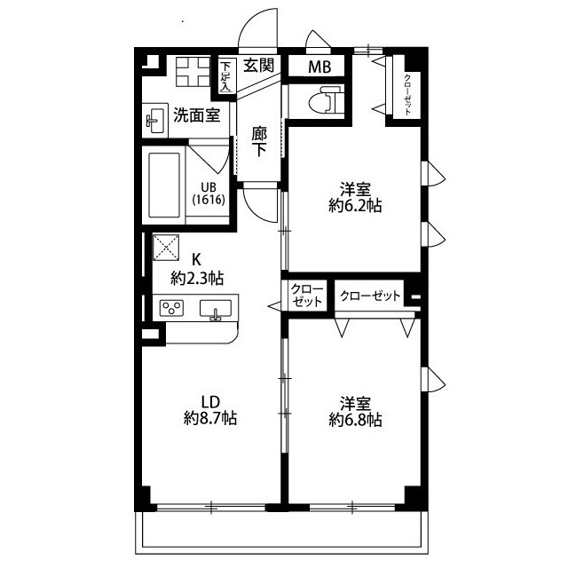 千葉県：ロチュス・ルカルデの賃貸物件画像