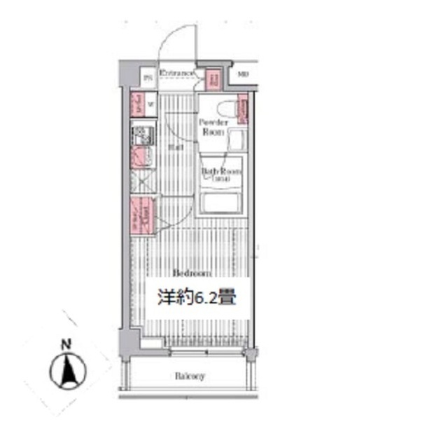 北海道：プレール・ドゥーク元住吉の賃貸物件画像