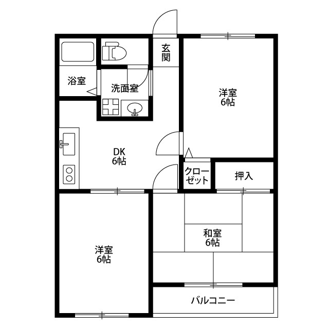 千葉県：エスト蓮見の賃貸物件画像