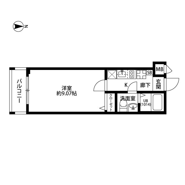 東京都：プレール・ドゥーク東中野の賃貸物件画像