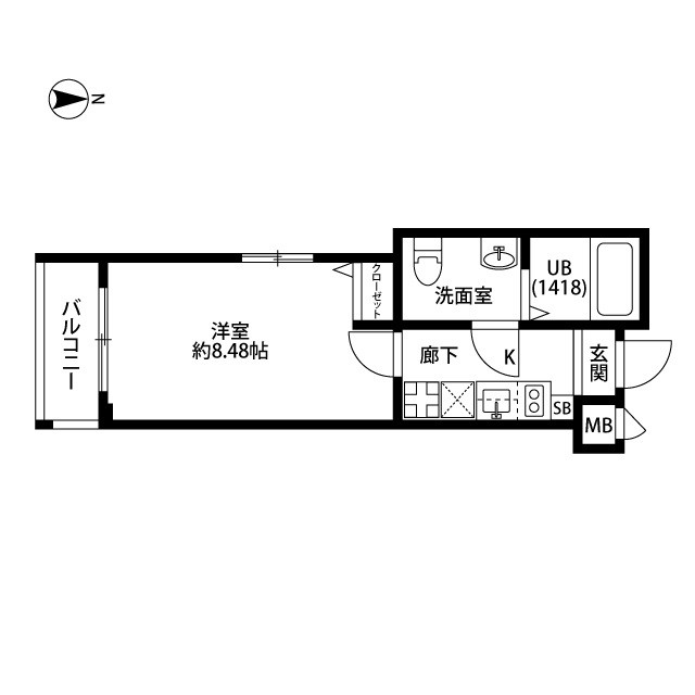 東京都：プレール・ドゥーク東中野の賃貸物件画像