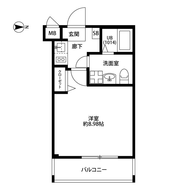 東京都：プレール・ドゥーク東中野の賃貸物件画像