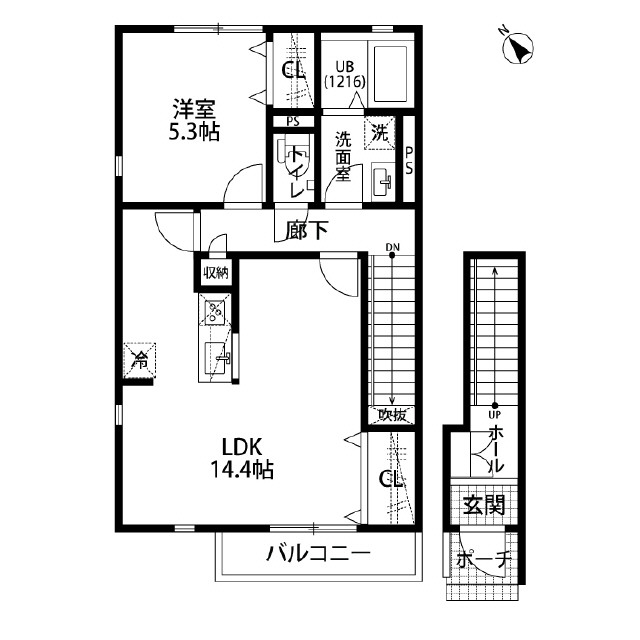 埼玉県：アムール ネージュ 参番館の賃貸物件画像