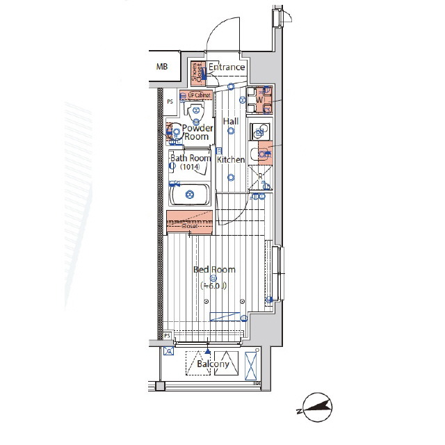 北海道：プレール・ドゥーク川崎Ⅱの賃貸物件画像