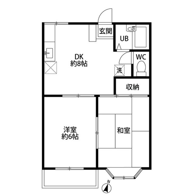 ：グリーンハイツの賃貸物件画像