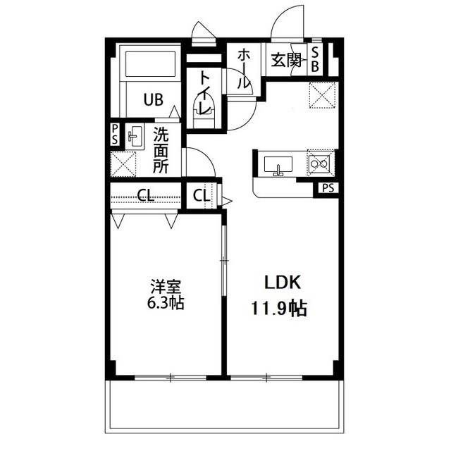 兵庫県：アンプルールフェール　ボルドゥルーⅠの賃貸物件画像