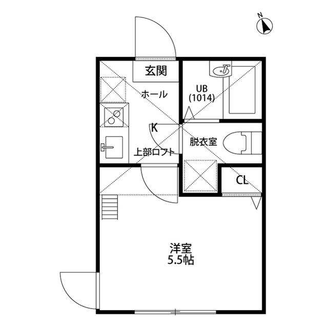 北海道：レスピーロ能見台 A棟の賃貸物件画像