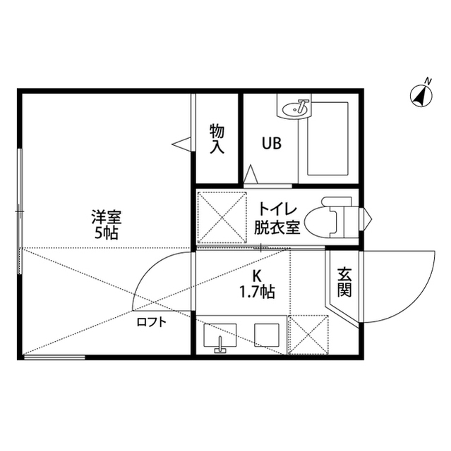 神奈川県：ディアコート篠原の賃貸物件画像