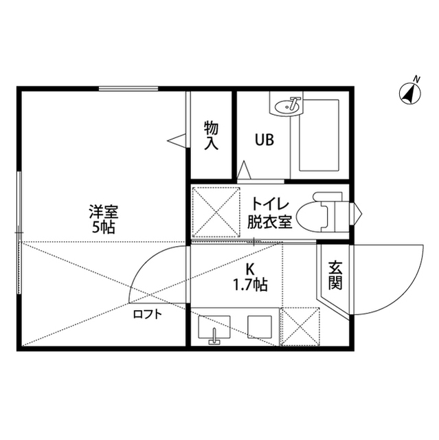 神奈川県：ディアコート篠原の賃貸物件画像
