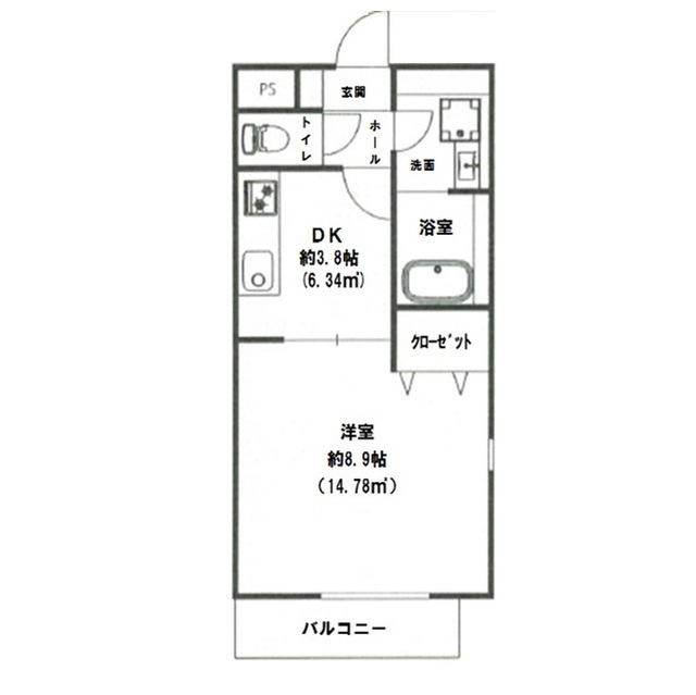 滋賀県：アムール砂Ⅴの賃貸物件画像