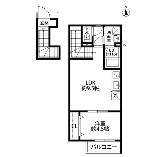 神奈川県：アムール雫の賃貸物件画像