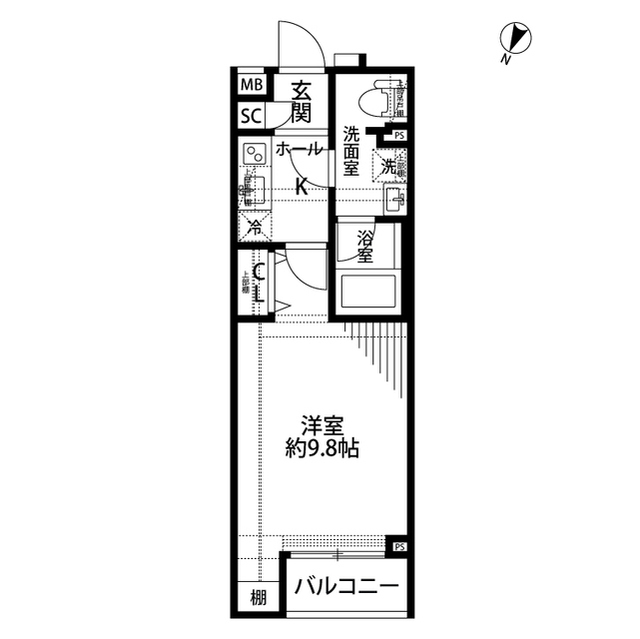 ：プレール・ドゥーク渋谷幡ヶ谷Ⅱの賃貸物件画像