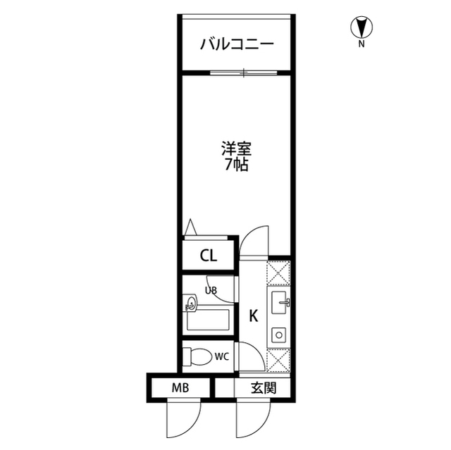 北海道：クリア橋本台の賃貸物件画像