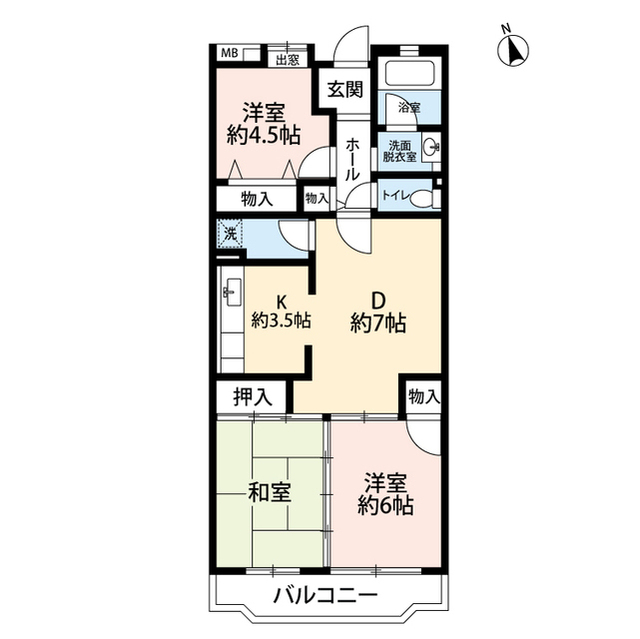 東京都：多摩ニュータウンブランニュー別所8の賃貸物件画像