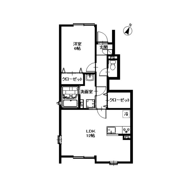 愛知県：リーブル　洒落Ａの賃貸物件画像