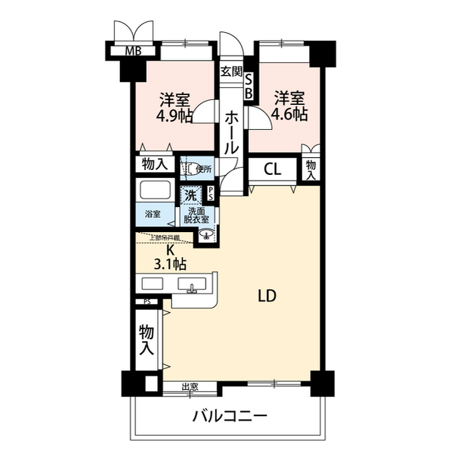 千葉県：ソレイル・ルヴァンの賃貸物件画像